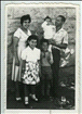 Georgette with her husband and children