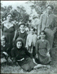 Georgette with her parents, sisters and brother