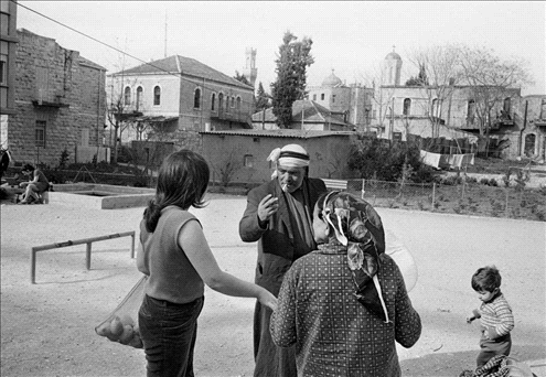 Musrara naighbourhood, Jerusalem, 1971