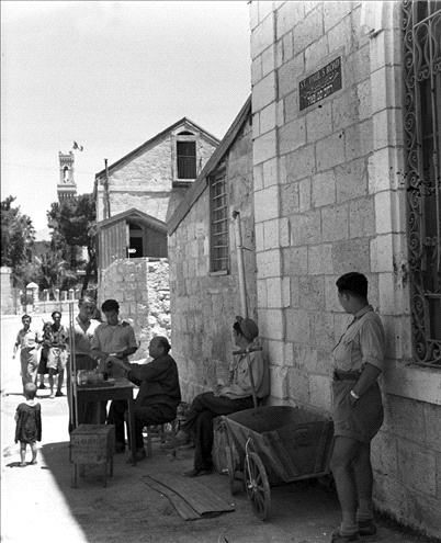 Peddler, a street in Musrara